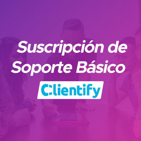 Suscripción soporte básico Clientify